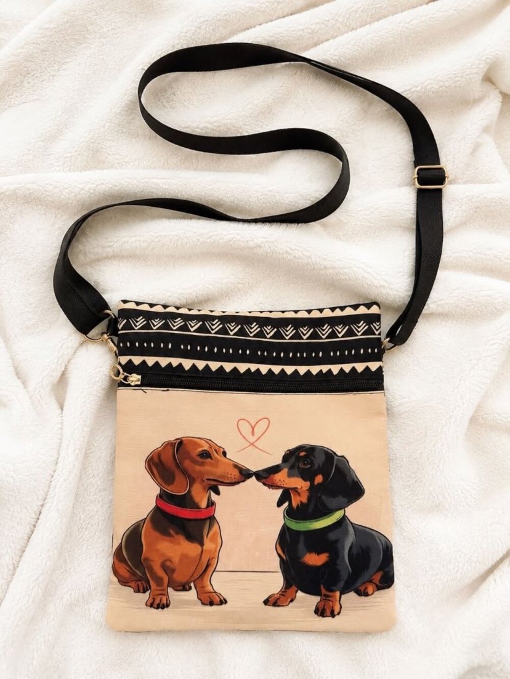 Dachshund Crossbody Bag